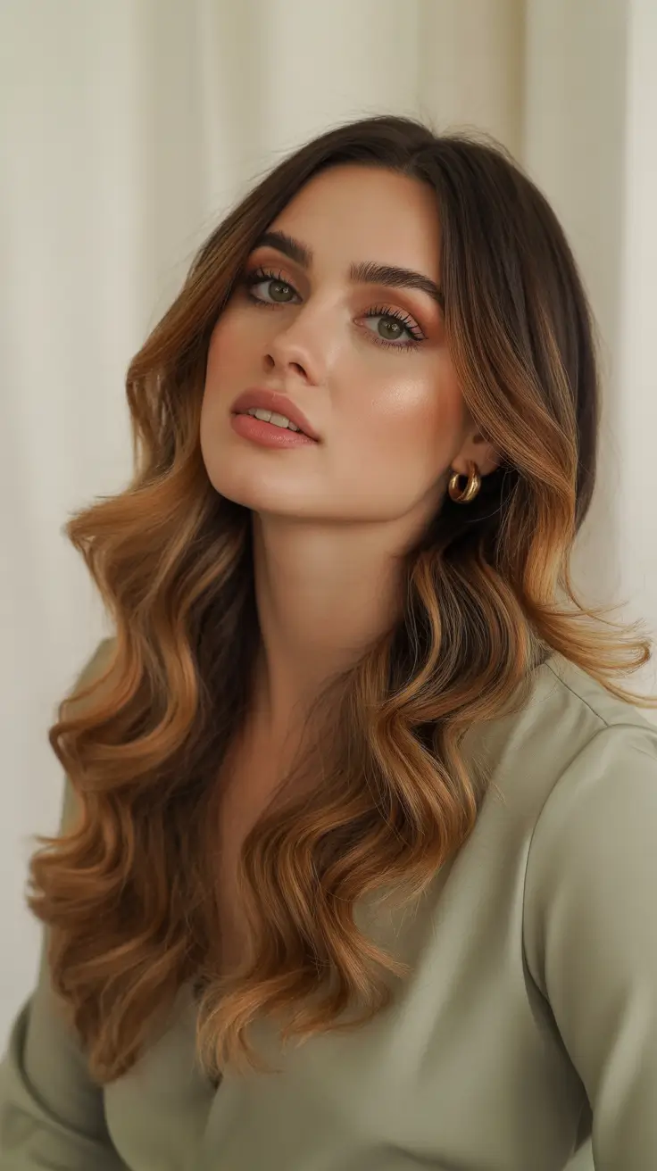 Auburn Hair Color 2026 Guide Smoky Auburn Balayage With Soft Money Piece Glow