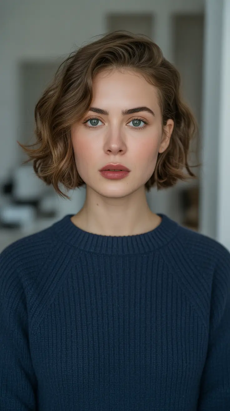Best haircut inspo 2026 Soft Side Part French Bob With Airy Texture