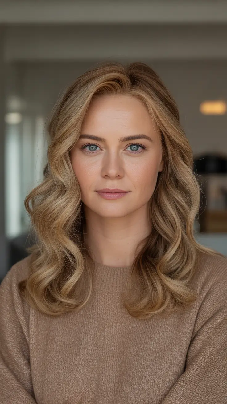 Best haircut inspo 2026 Polished Medium Length Waves With Soft Definition