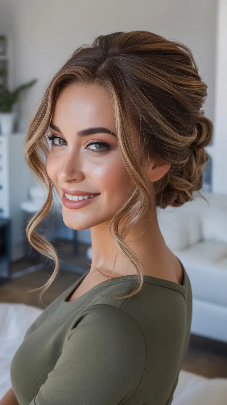 Cute Bun Hairstyles 2026 Textured Occasion Bun With Soft Volume