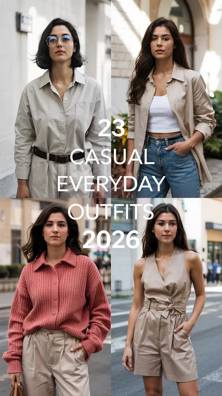 Casual Everyday Outfits 2026 - Every Day Outfits Aesthetic