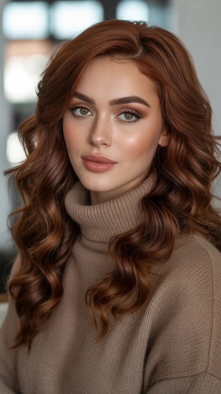 Hair Color Ideas 2026 Shades To Try Soft Copper Waves For Cozy Winter Days