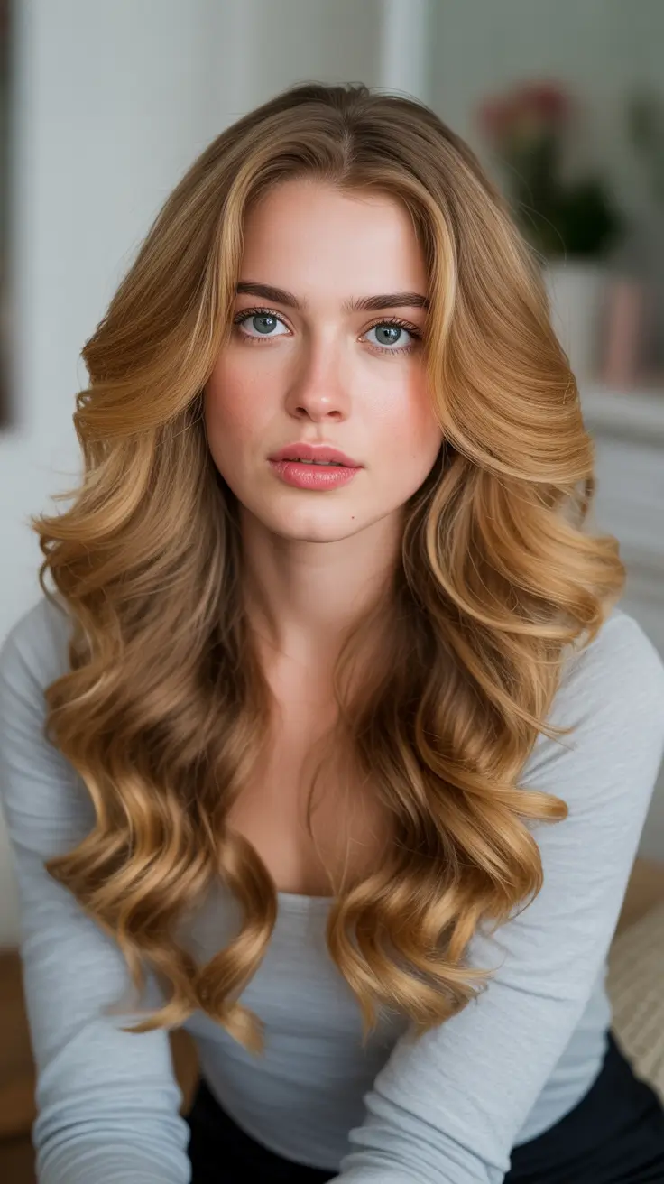 Hair Color Ideas 2026 Shades To Try Golden Ribbon Curls For Modern Blondes