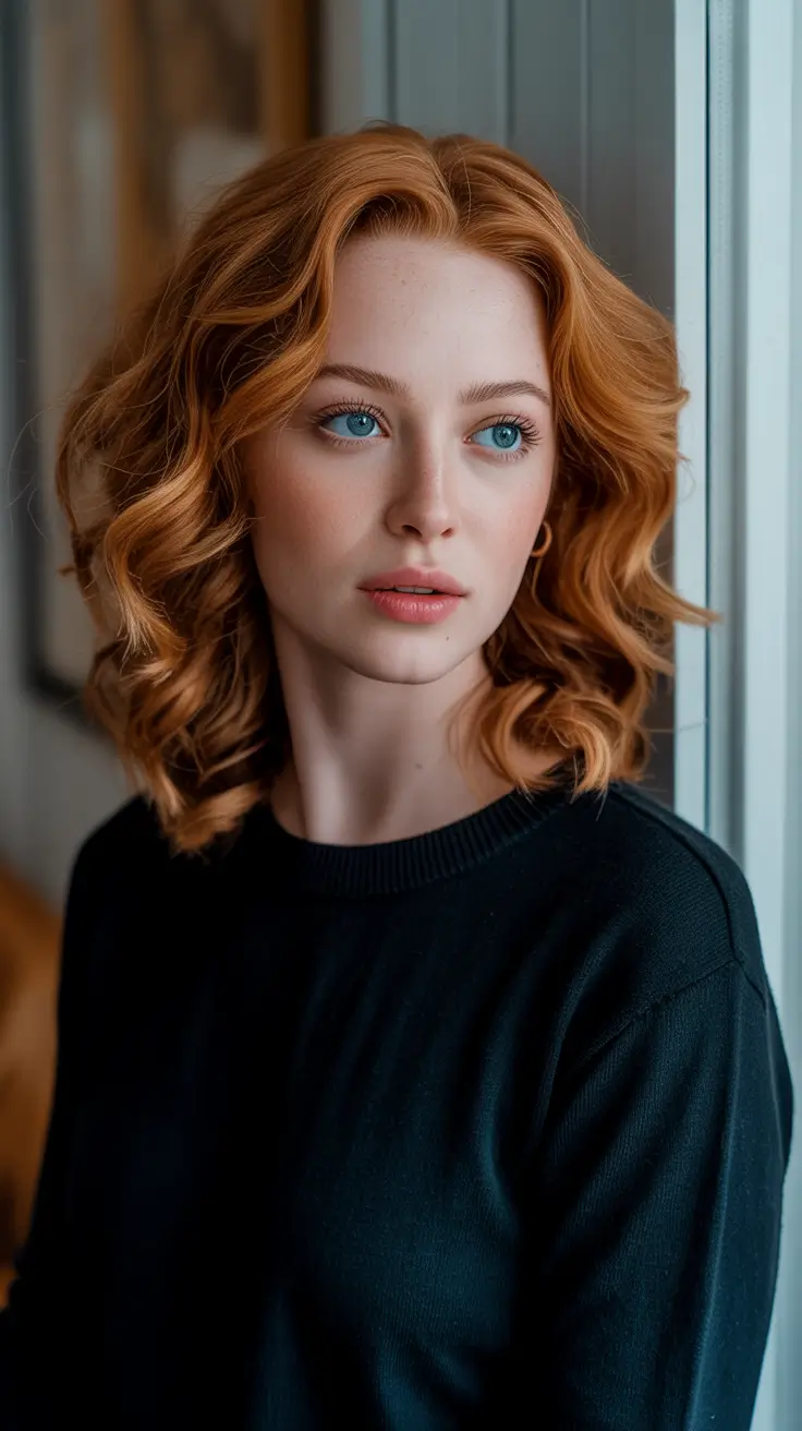 Hair Color Ideas 2026 Shades To Try Light Ginger Curls For Bright Cold Mornings