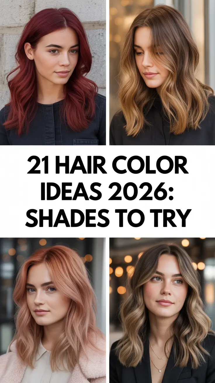 Hair Color Ideas 2026: Shades To Try For Every Style And Season