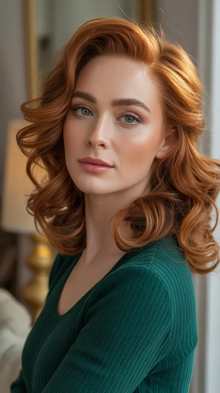 Hair Color Ideas 2026 Shades To Try Retro Copper Volume For Holiday Evenings