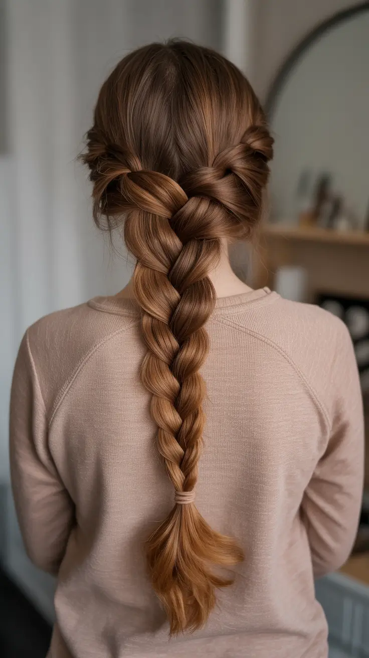 Hairstyle ideas for women 2026 Polished Everyday Braid With A Soft Nape Twist