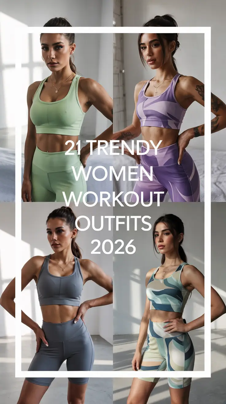 Trendy Women Workout Outfits 2026: Stylish Looks That Motivate You