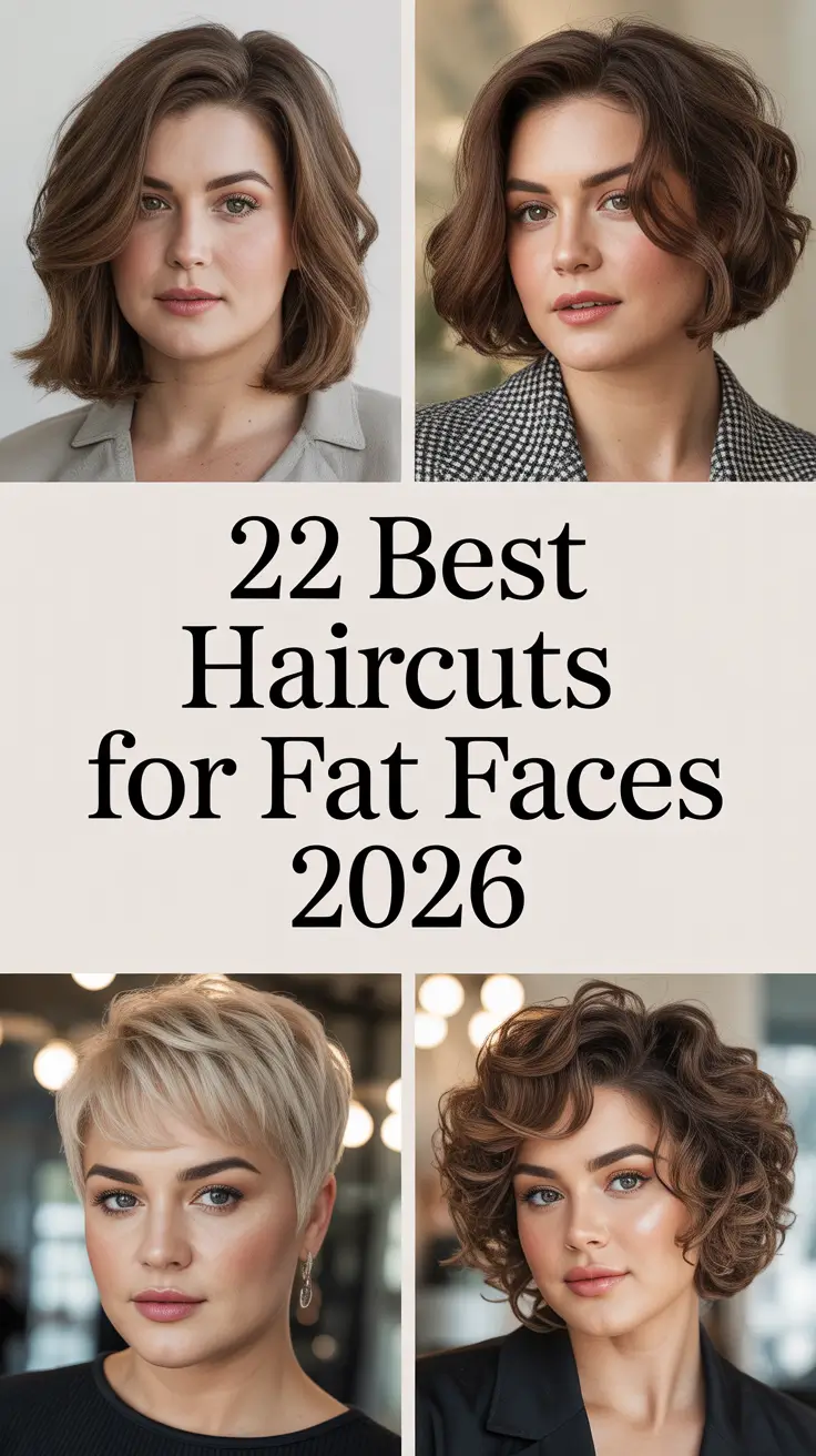 Best Haircuts For Fat Faces 2026 - Flattering Cuts That Slim And Lift