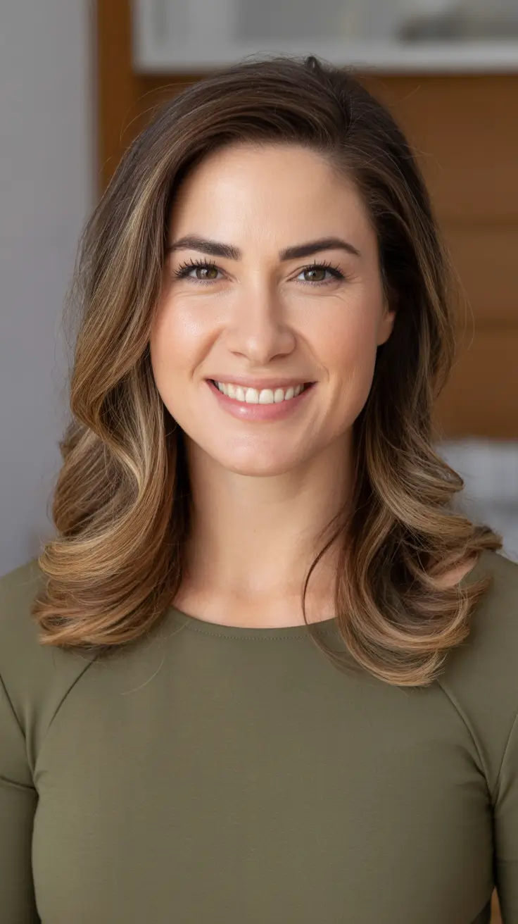 Best haircuts for medium hair 2026 - Soft Medium Long Layers With A Side-Swept Swing