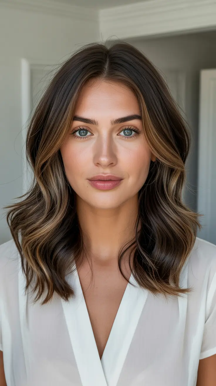 Best haircuts for medium hair 2026 - Balanced Medium Layers That Flatter Round Faces