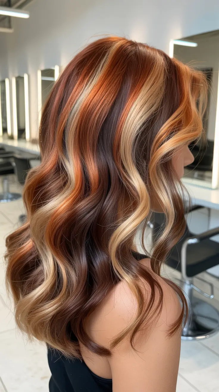 Calico hair color 2026 - Copper Ribbon Calico With Vanilla Money Pieces