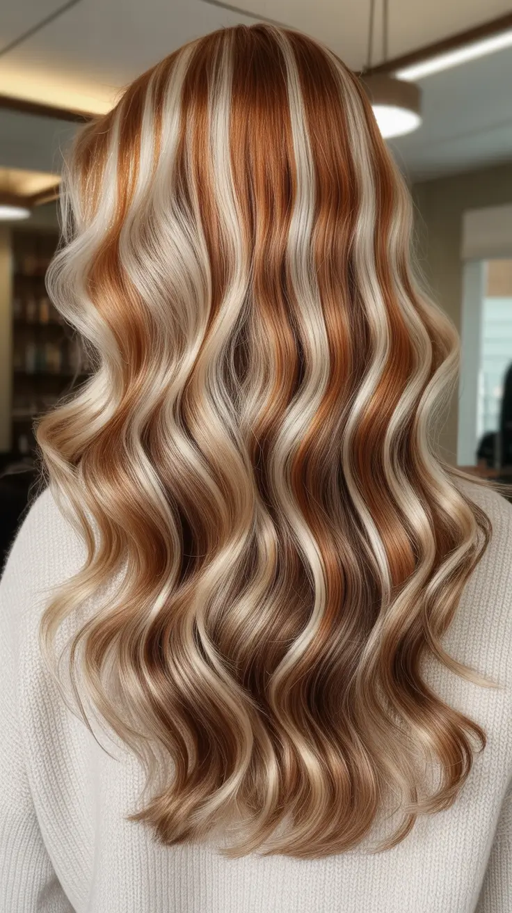 Calico hair color 2026 - Honey-Brunette Calico With Pearl Blonde Ribbons