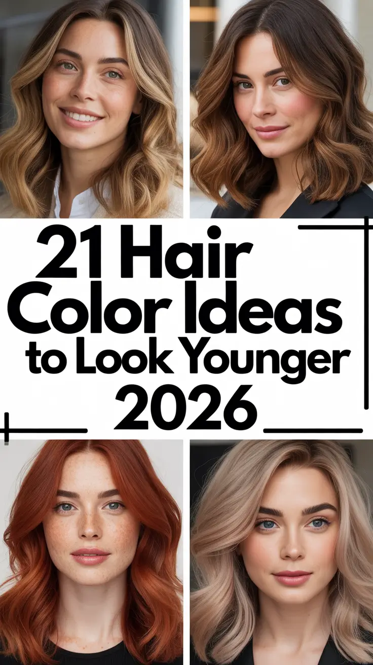 Hair Color Ideas To Look Younger 2026