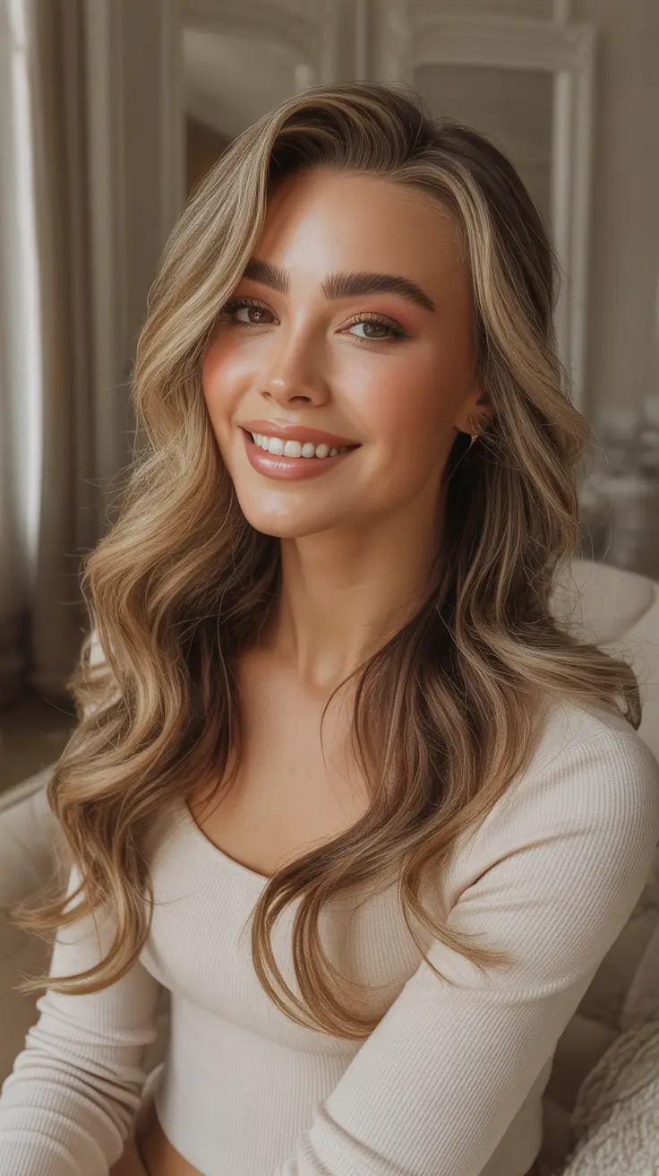 Honey blonde hair color 2026 Soft Light Honey Blend With Creamy Beige Shine