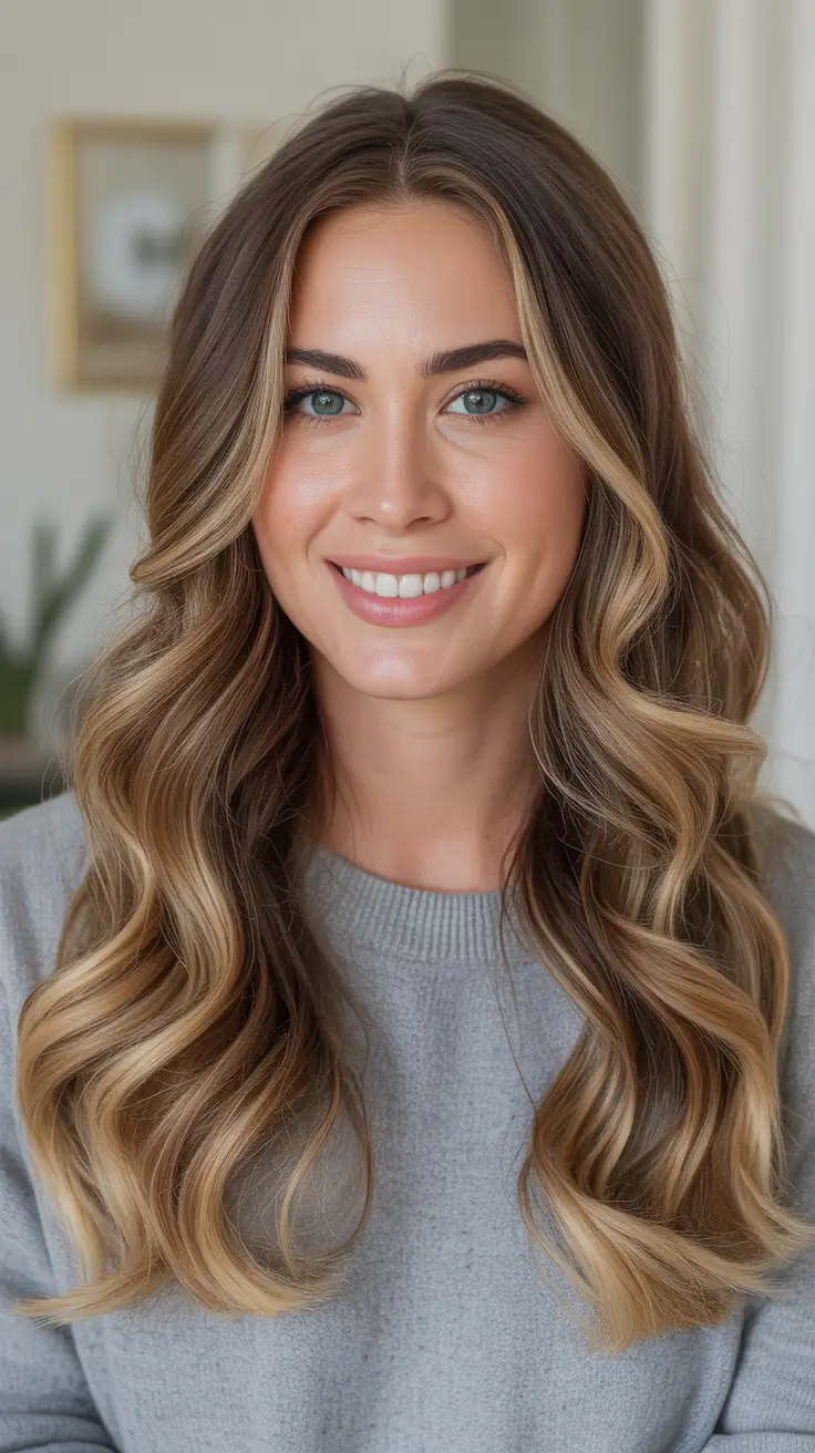 Honey brown hair color 2026 - Honey Balayage Glow With Bright Face Framing Pieces