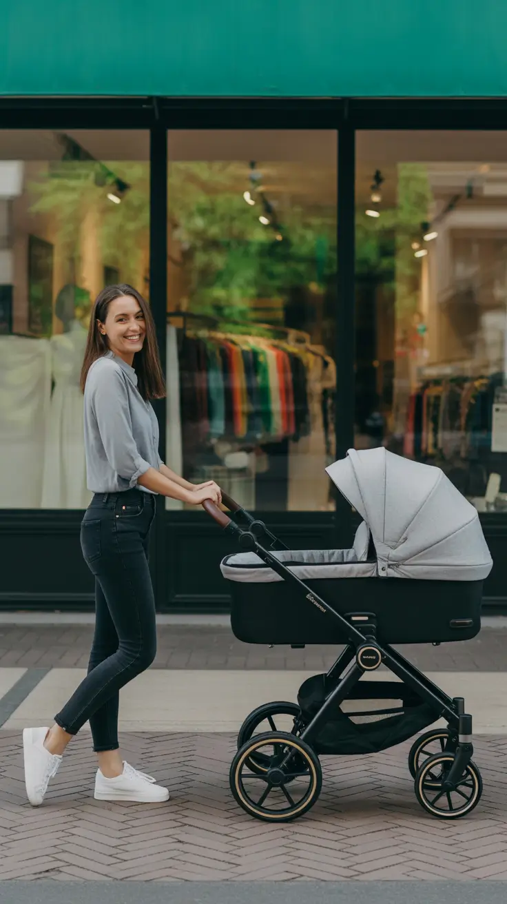 gorgeous spring mom outfits 2026 - Button-Up Ease With Dark Denim