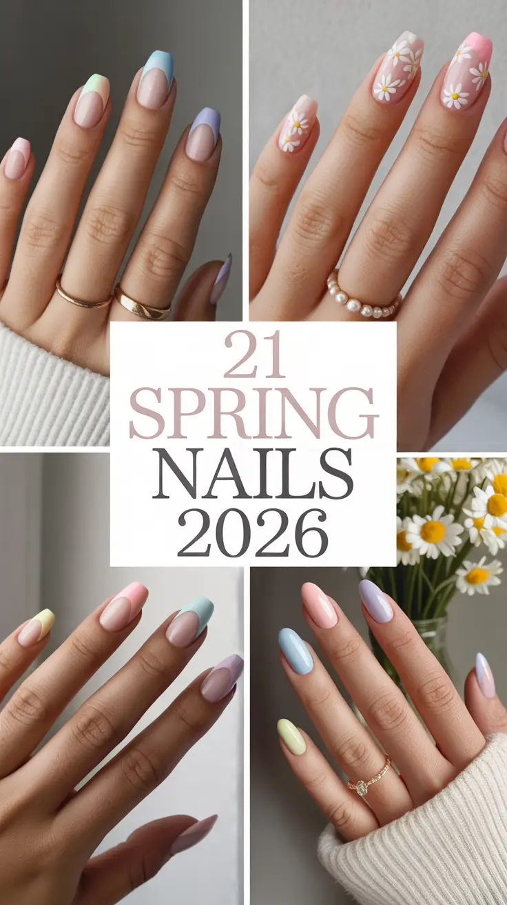 Spring Nails 2026 Trends - Fresh Designs, Colors And Cute Inspo