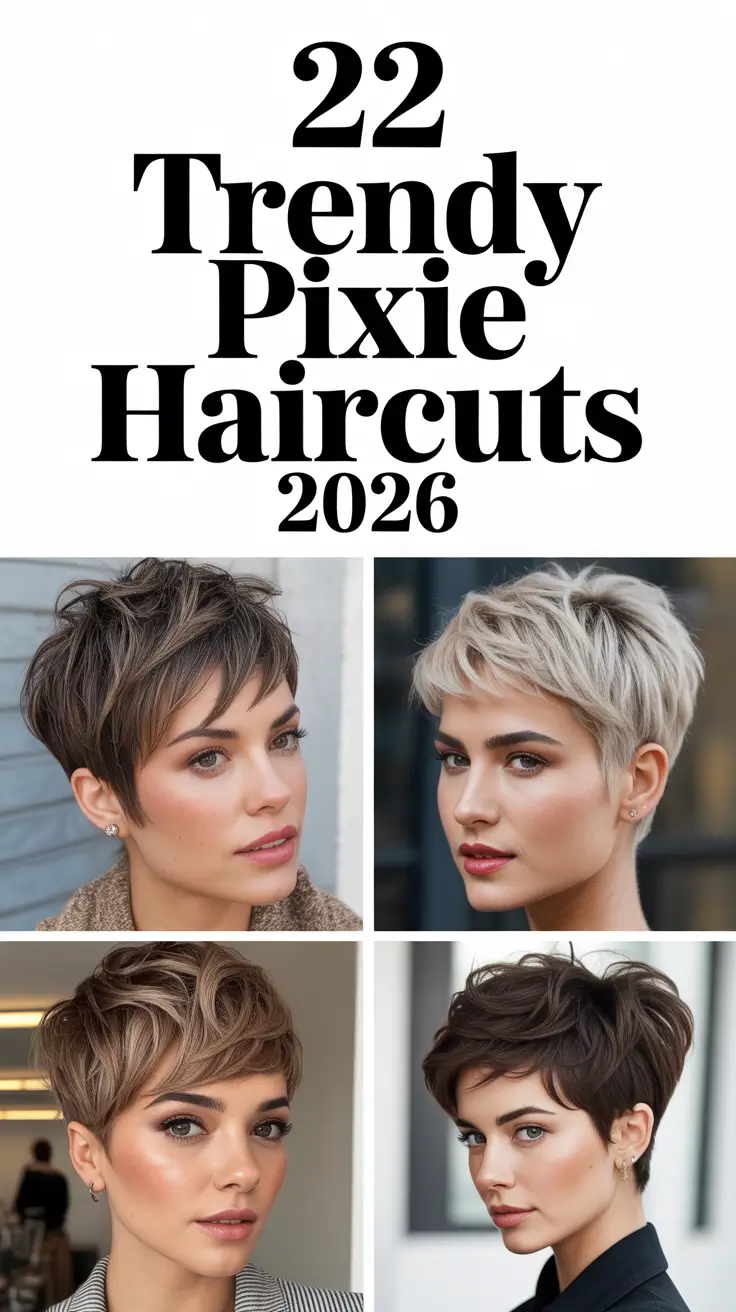 Trendy Pixie Haircuts 2026 - Short, Chic And Seriously Wearable