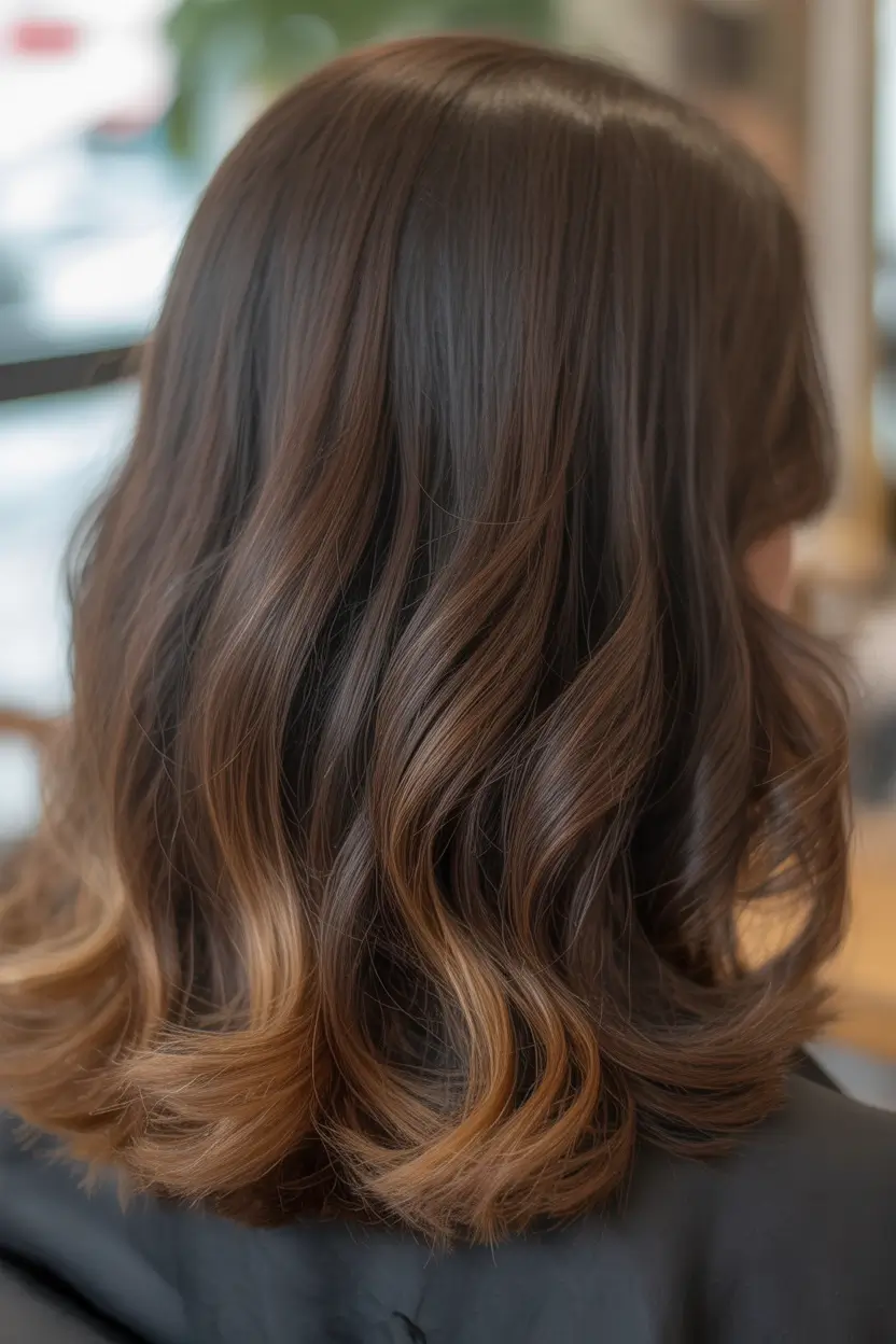 Best hair color for light skin 2026 + Dark Chocolate Waves With Toasted Ends