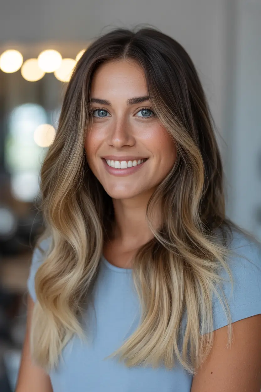 Best hair color for tan skin 2026 + Soft Bronde Balayage With Brightening Face-Frame