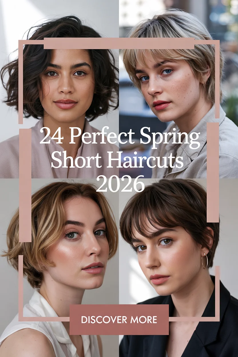 Perfect Spring Short Haircuts 2026 - Fresh Ideas For A Bold Seasonal Reset
