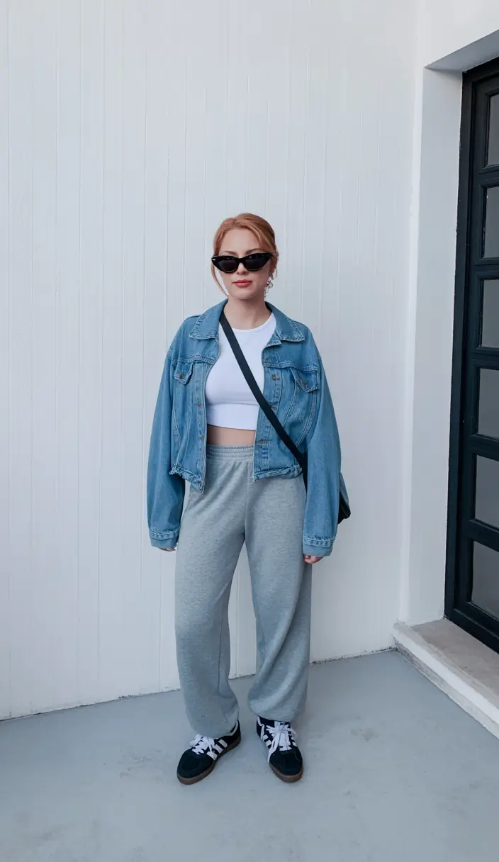 comfy spring outfits for casual wear 2026 Sporty Minimalism With A Cozy Twist
