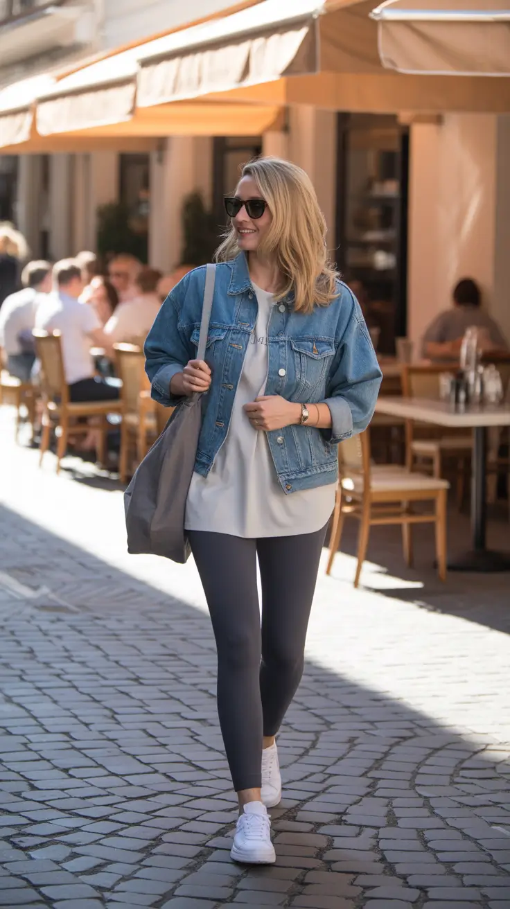 comfy spring outfits for casual wear 2026 Denim Classics For Busy Spring Afternoons