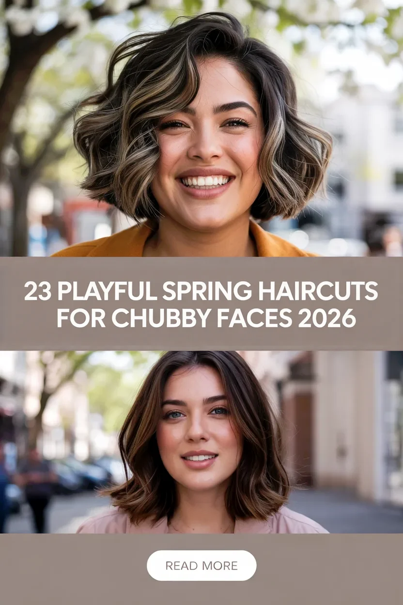 Playful Spring Haircuts For Chubby Faces 2026