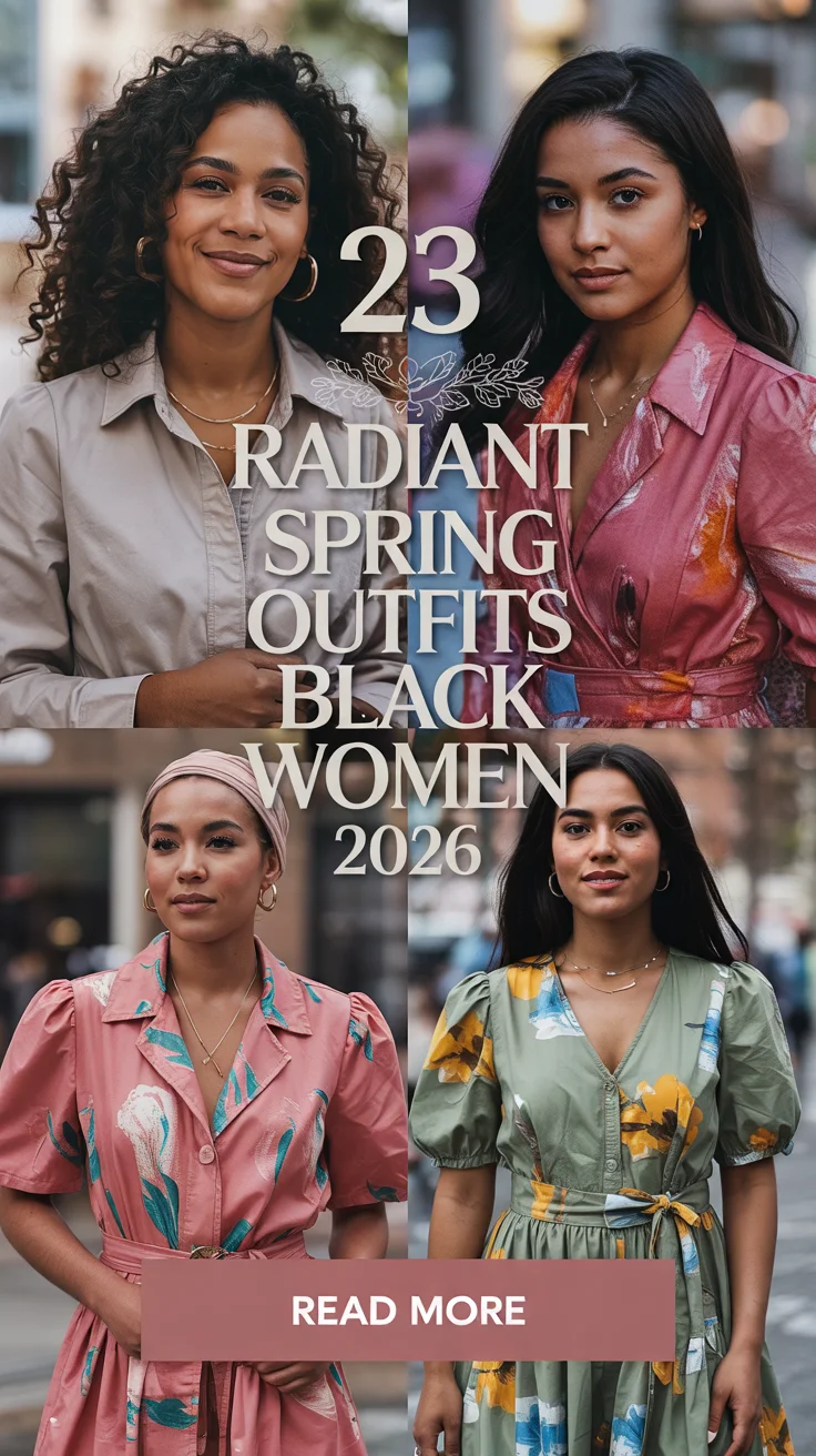 Radiant Spring Outfits Black Women 2026