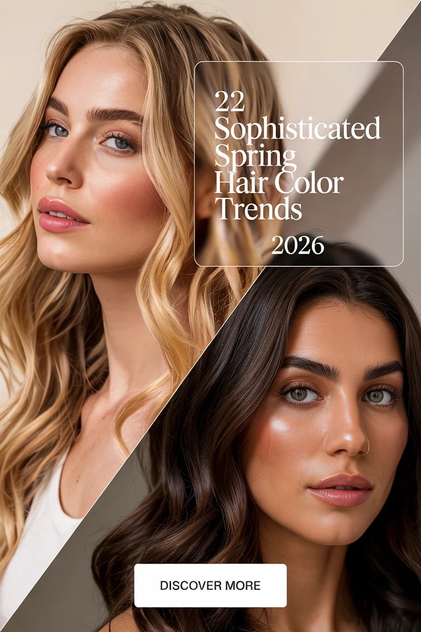 Sophisticated Spring Hair Color Trends 2026