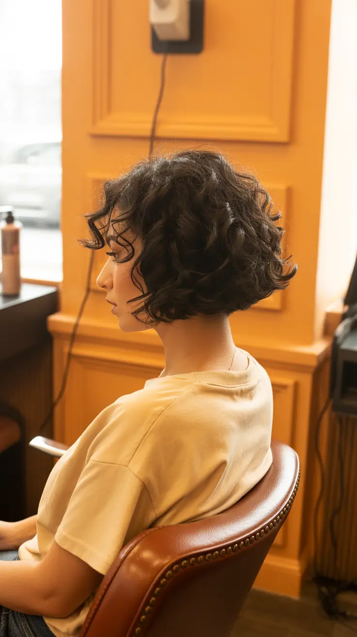 vibrant spring bob haircuts 2026 + Curly Short Bob With Playful Spring Bounce