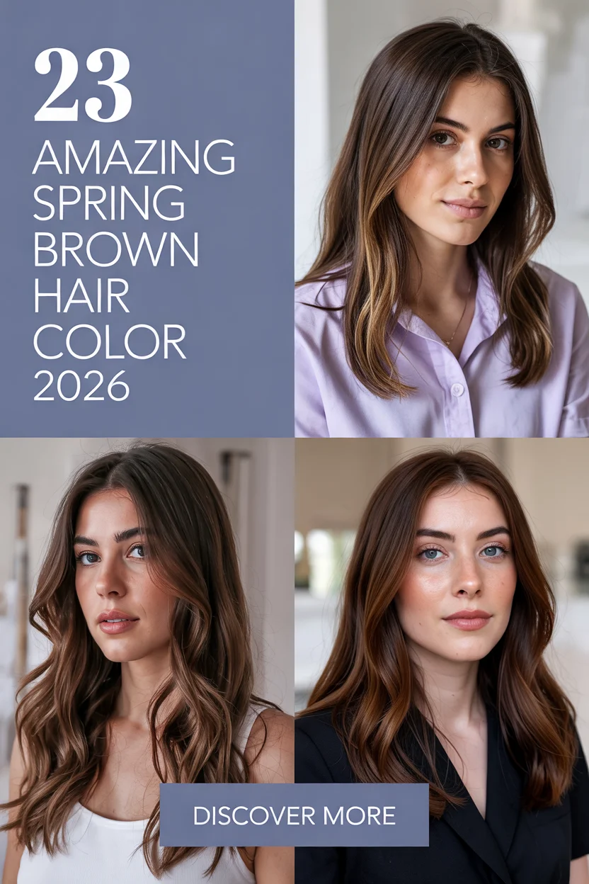 Amazing Spring Brown Hair Color 2026 - Ideas For Brunettes