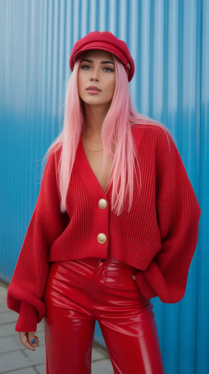 sophisticated spring hair color trends 2026 Rose Quartz Pink With A High-Fashion Finish