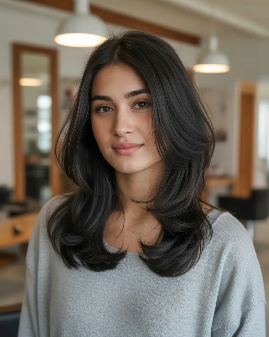 playful spring long haircuts trends 2026 Soft Voluminous Long Layers With Natural Movement