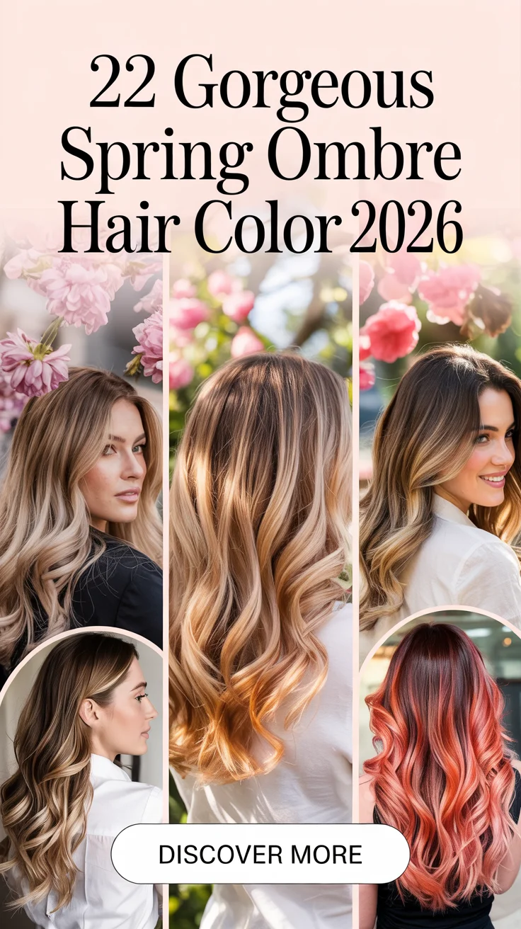 Gorgeous Spring Ombre Hair Color 2026 - Fresh Ideas From Soft Pastels To Bold Blends