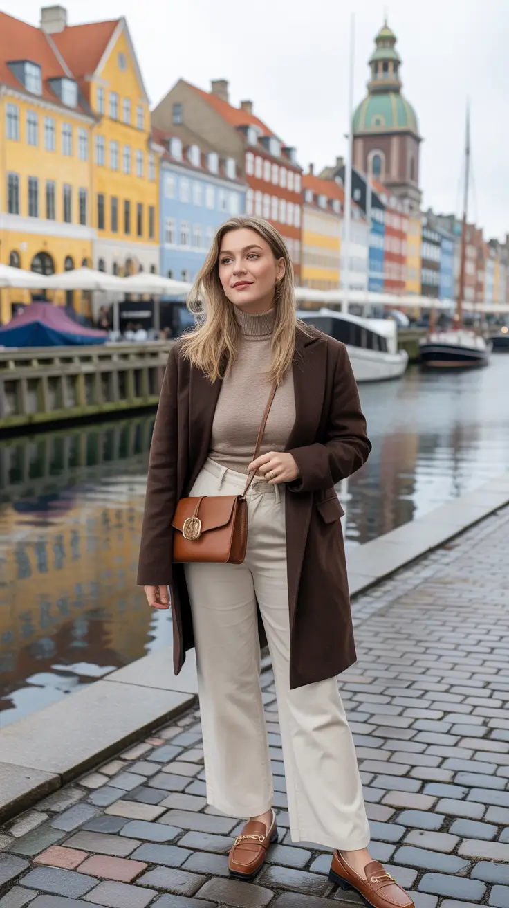 versatile spring transition outfits 2026 options + Neutral Layers And Loafers For Polished Weekend Wandering