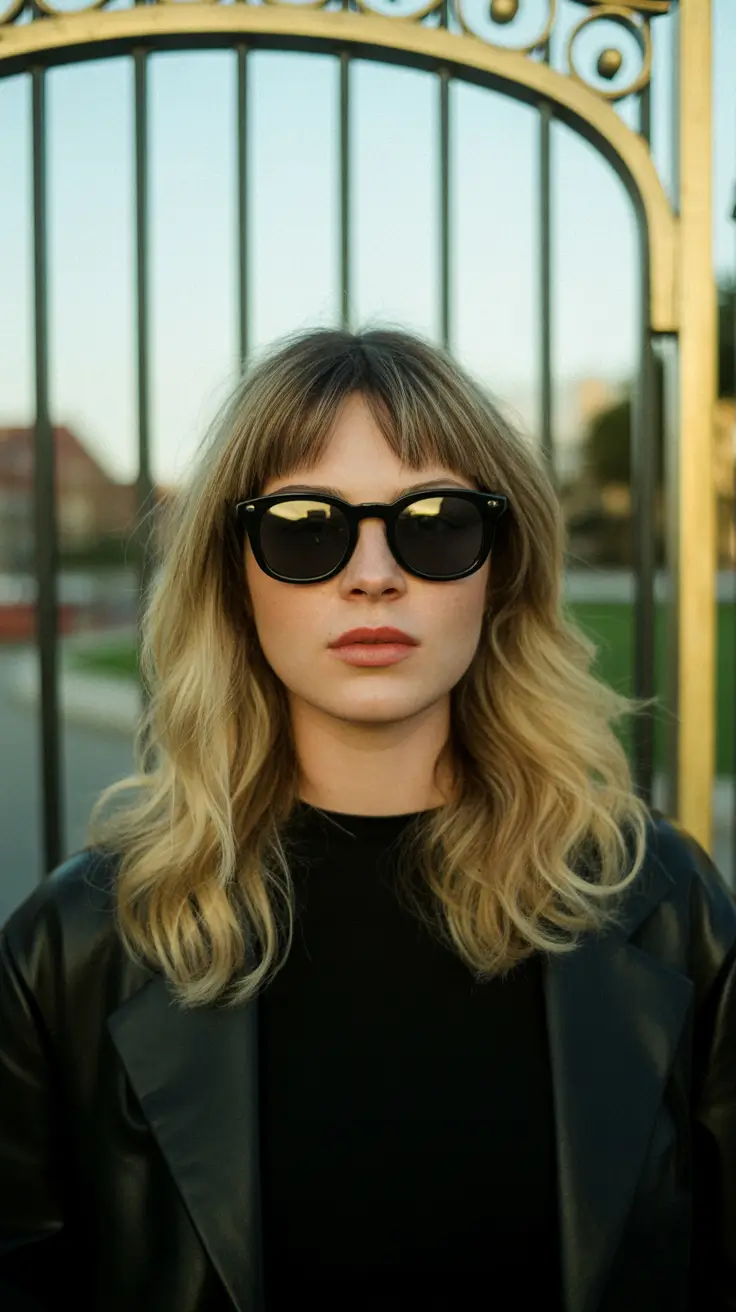 Trendy haircuts 2026 French-Girl Shag With Micro Fringe