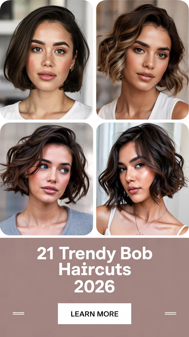 Trendy Bob Haircuts 2026