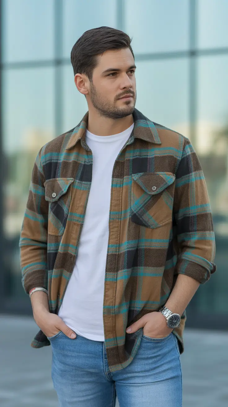 casual summer outfits men 2026 Layered Texture With A Rugged Summer Feel
