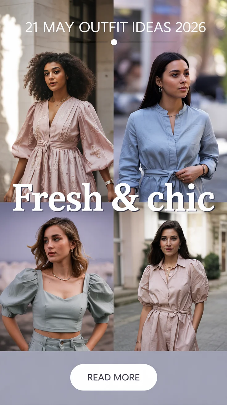 May Outfits Ideas 2026 - Effortless Spring Looks You’ll Actually Want To Wear
