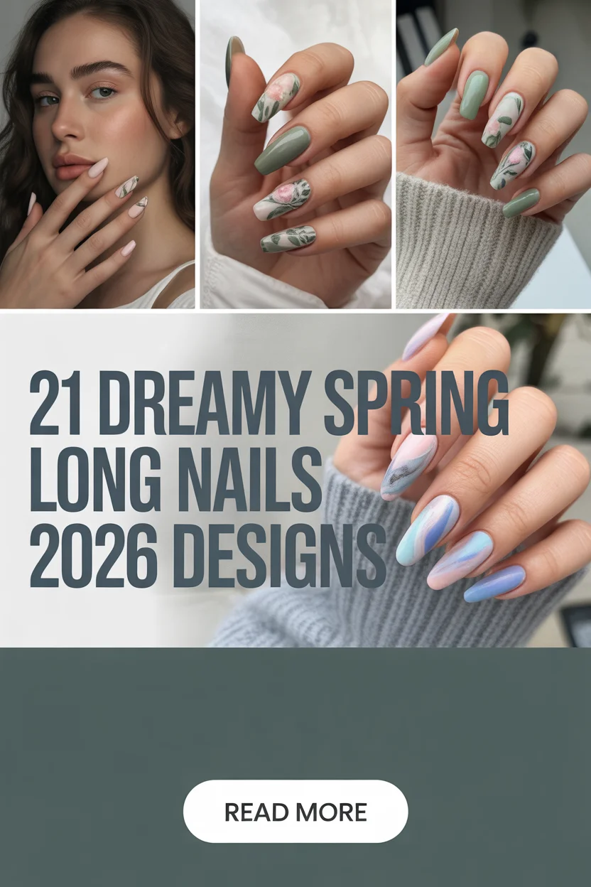 Dreamy Spring Long Nails 2026 Designs: Fresh, Feminine & Trendy Ideas for the New Season