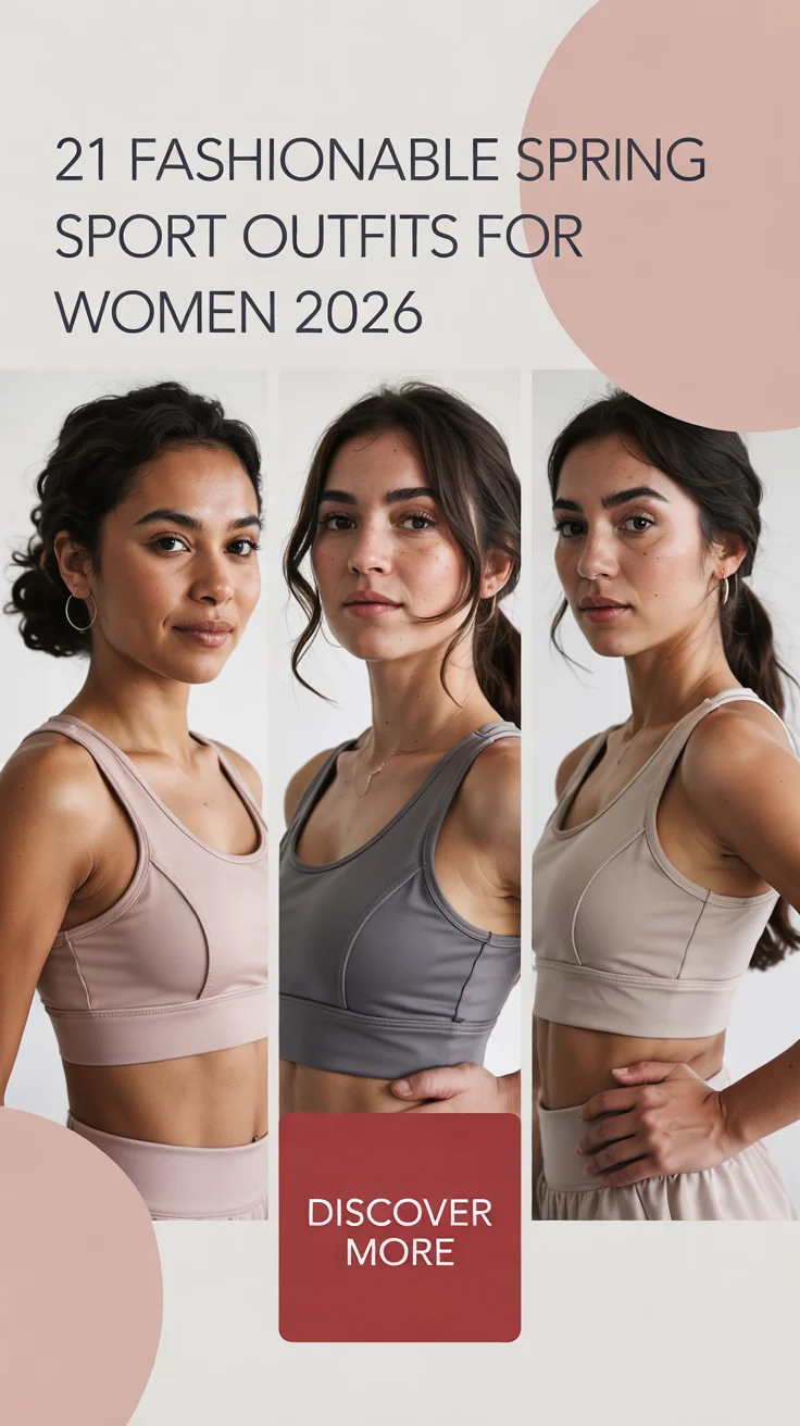 Fashionable Spring Sport Outfits For Women 2026 - Fresh Sport Style Ideas To Try This Season