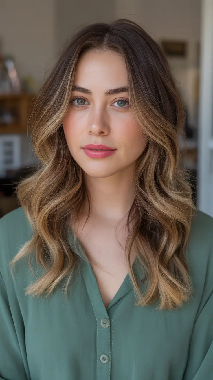 may hair color ideas 2026 Neutral Bronde With Face-Framing Lightness