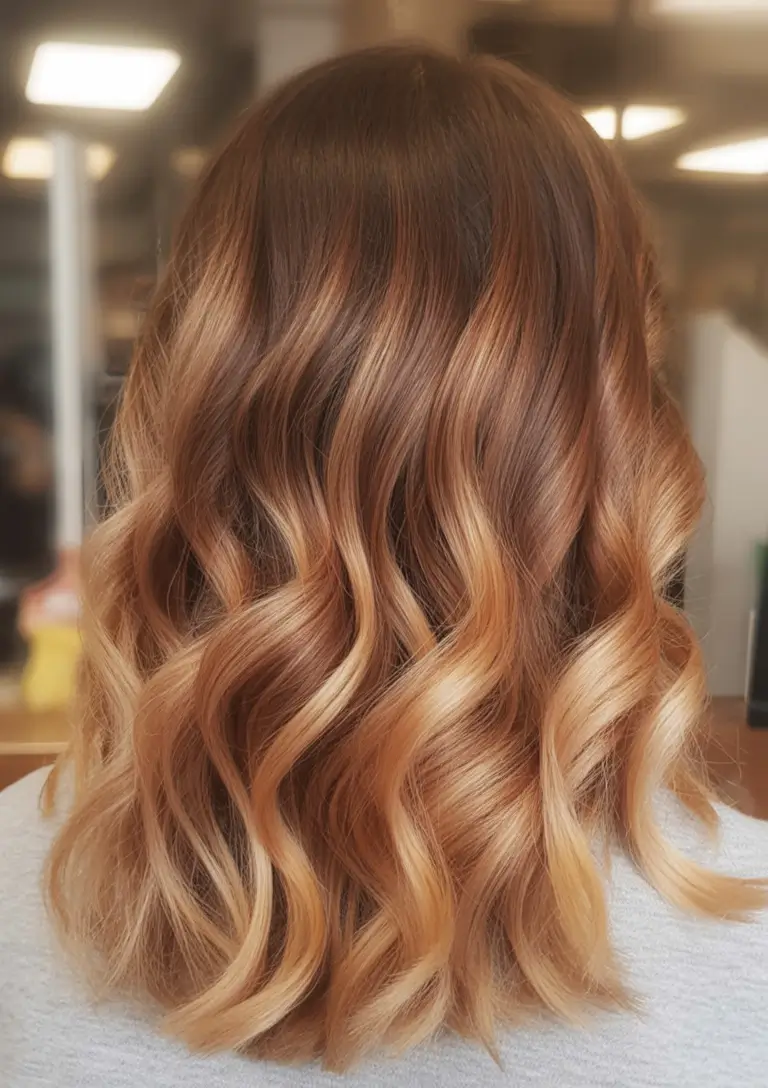 may hair color ideas 2026 Warm Caramel Brown With Honey Ends