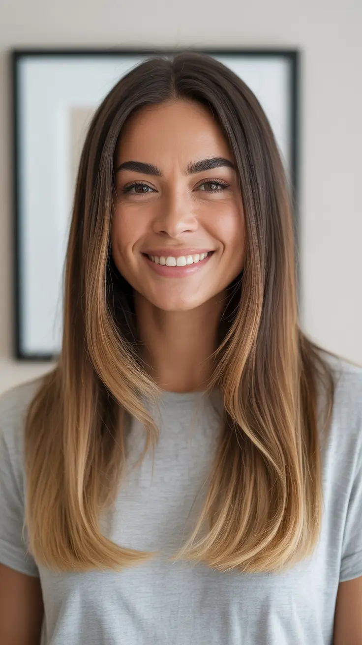 may hair color ideas 2026 Dimensional Brunette With Subtle Caramel Ribbons