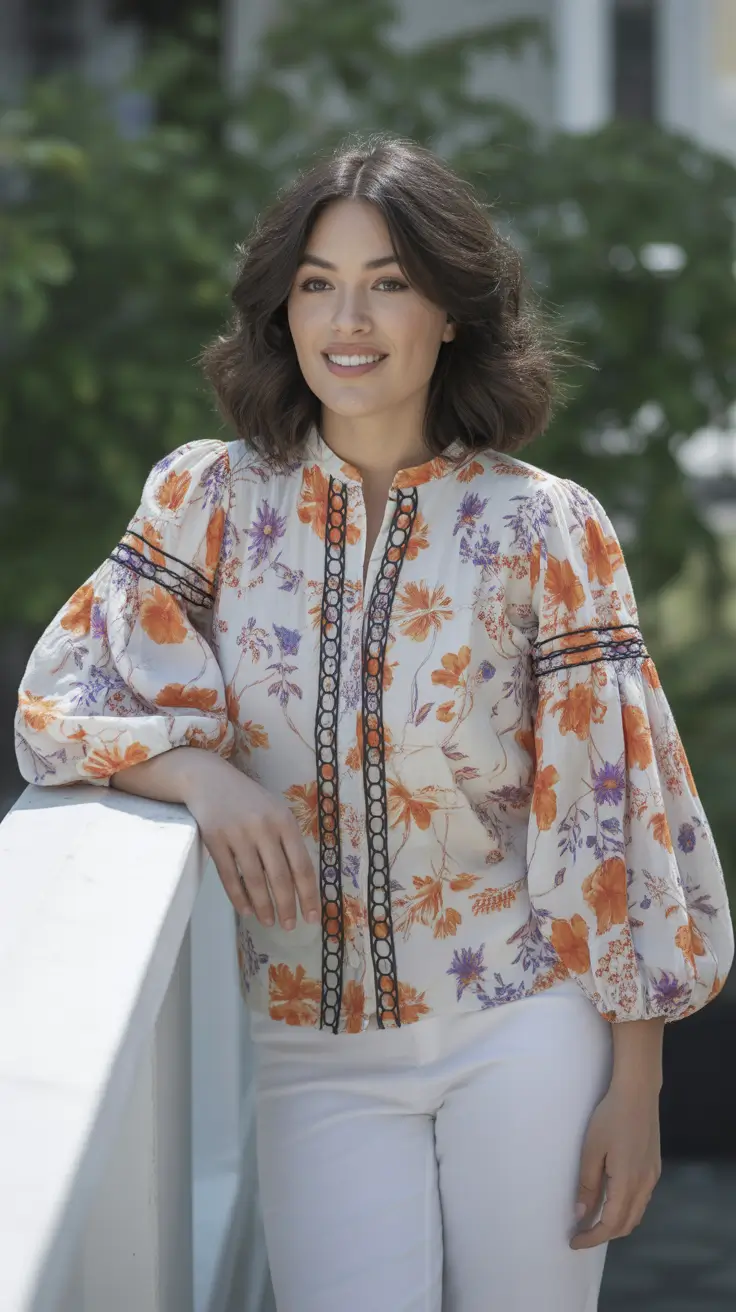 outfits ideas may 2026 Soft Florals With A Polished Everyday Finish