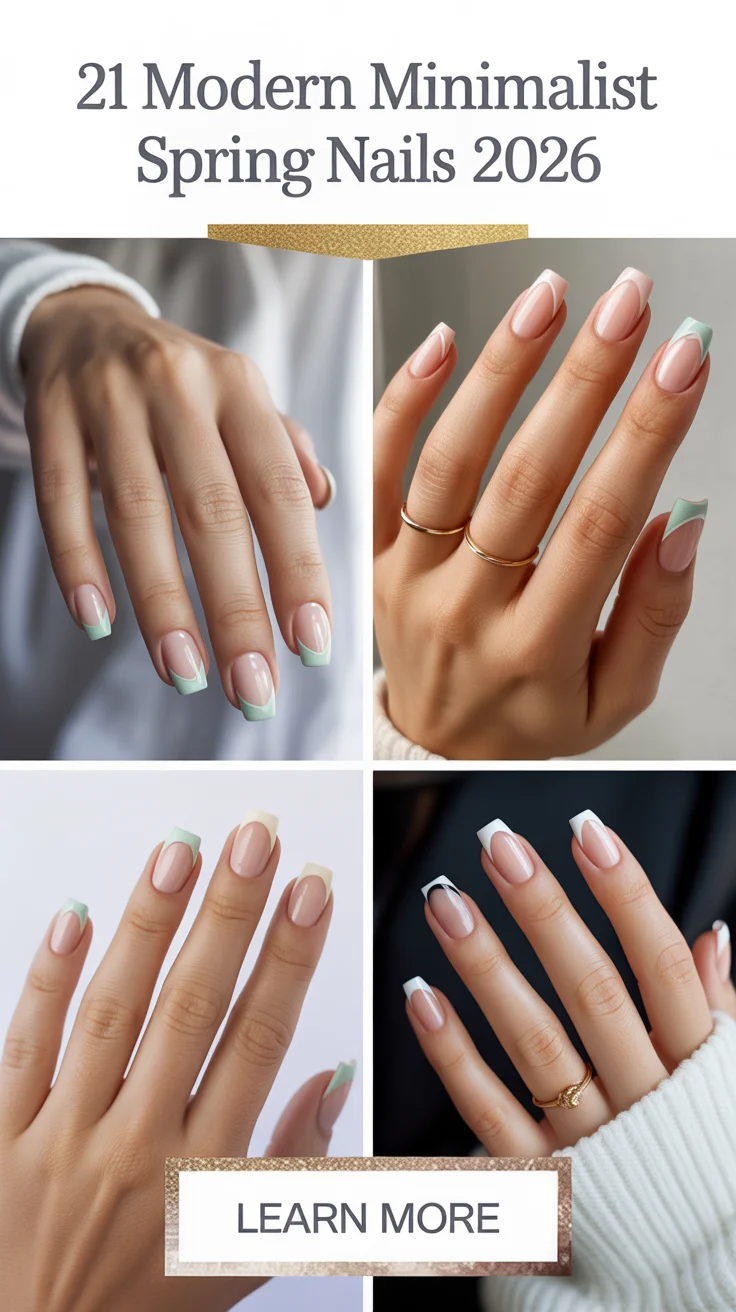 Modern Minimalist Spring Nails 2026 - Fresh Simple Designs And Pastel Inspo