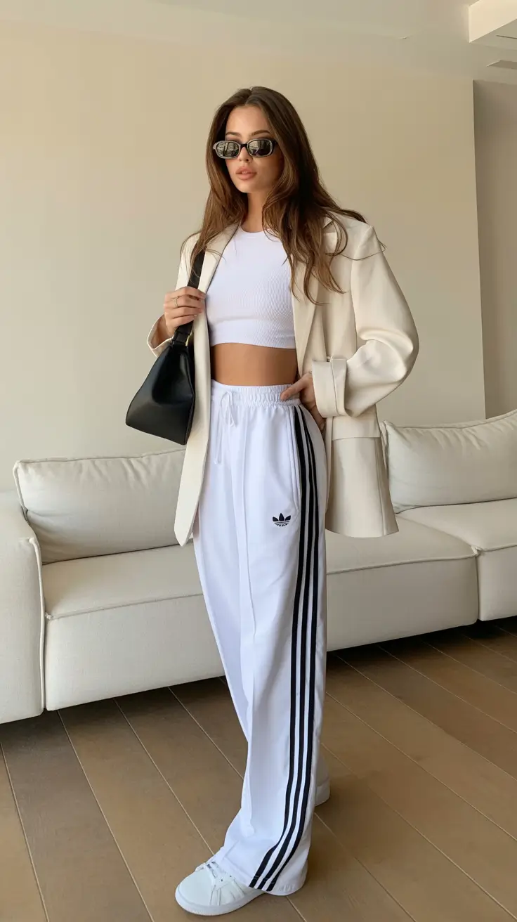 fashionable spring sport outfits for women 2026 Classy Sport Chic With Tailored Layers