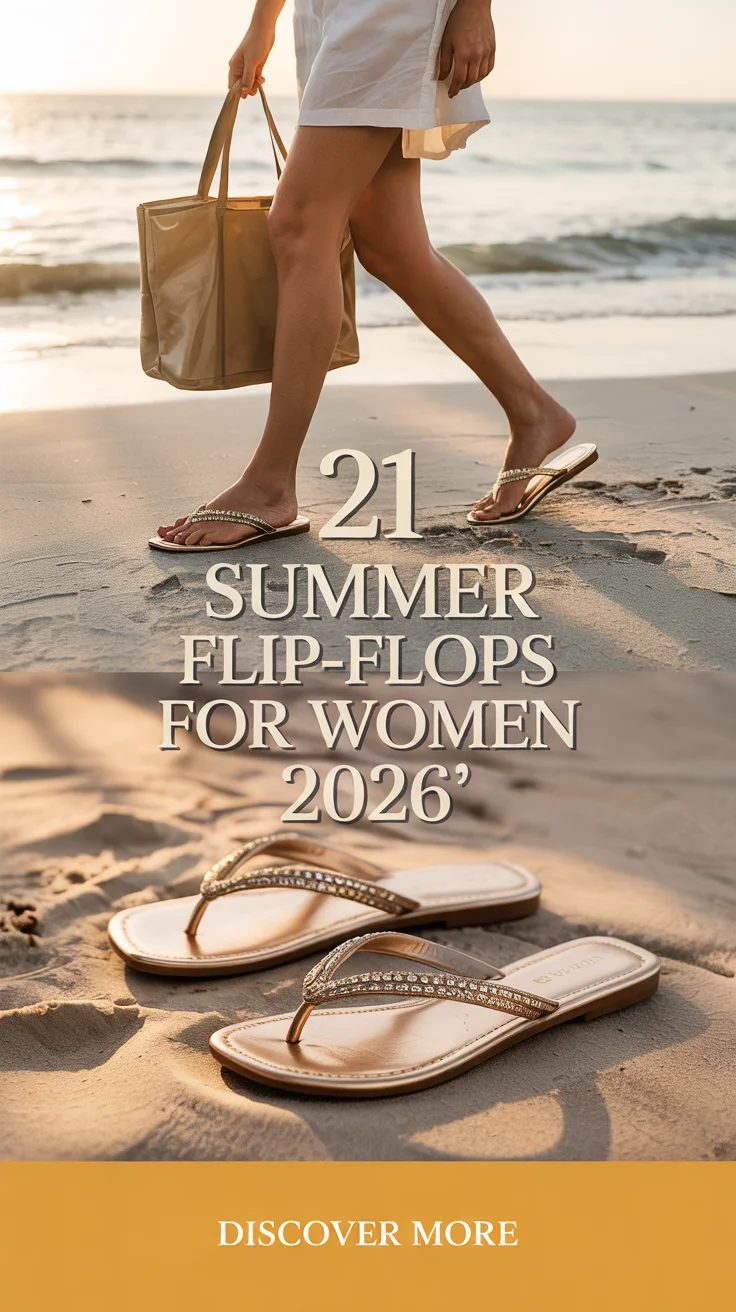 Summer Flip Flops For Women 2026 - Effortless Styles You’ll Actually Want To Wear